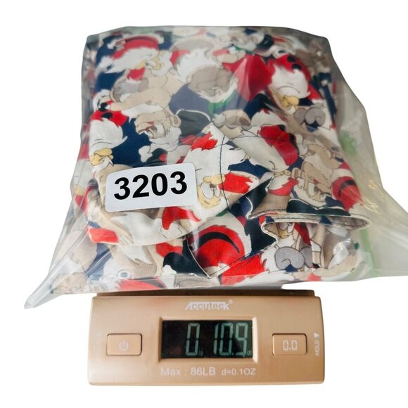 Vintage Crest Santa Claus Long Sleeve Shirt L 100% Cotton - Picture 6 of 6